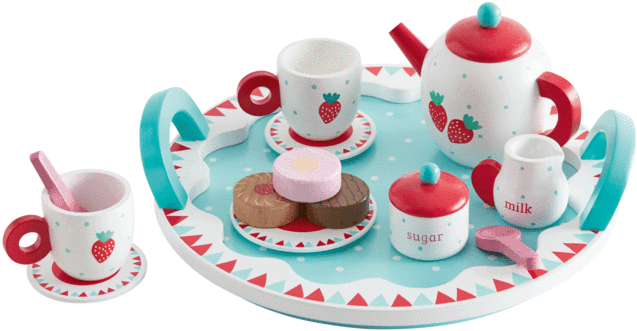 Berry Tea Set - Tea Set (654x654)