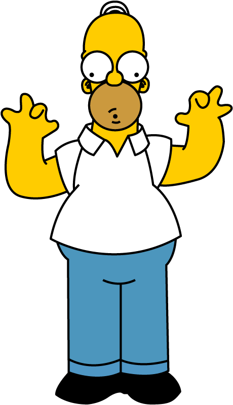 Homer Simpson Maggie Simpson Marge Simpson Clip Art - Funny Pictures Of Cartoons Character (460x800)