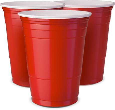 Bulk The Home Store Red Plastic Party Cups, 16 Oz - Copo Vermelho De Festa (459x438)