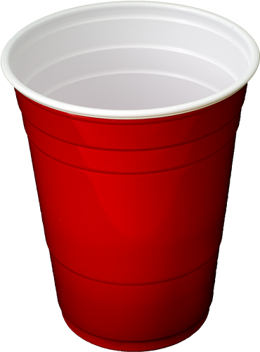Breaking Up And Binge-drinking - Red Solo Cup Transparent Background (500x500)