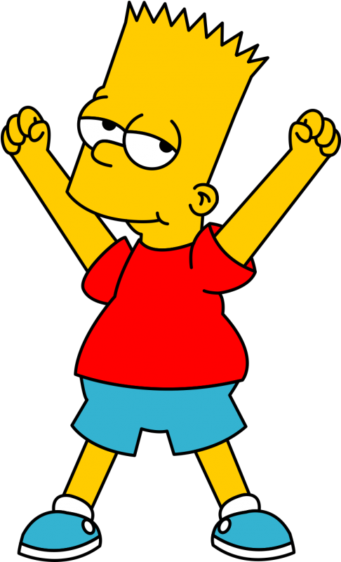 Bart Simpson Homer Simpson Lisa Simpson Clip Art - Bart Simpson Homer Simpson Lisa Simpson Clip Art (800x800)