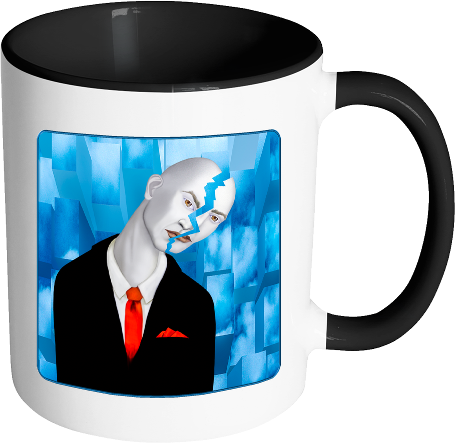 11 Oz Color Accent Mug - Mug (1024x1024)