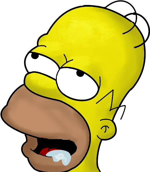 Homer Simpson Render By Rentaman - Homer Simpson Face Transparent (520x600)