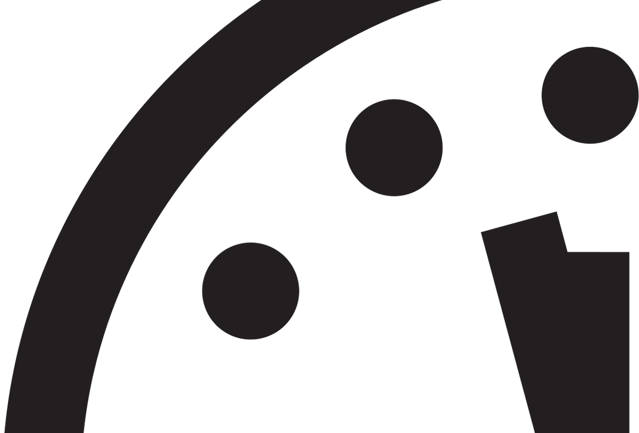 Doomsday Clock 2018 Png (1280x868)