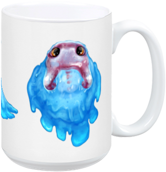 Slime Character Sheet Mug - Mousepad (384x408)