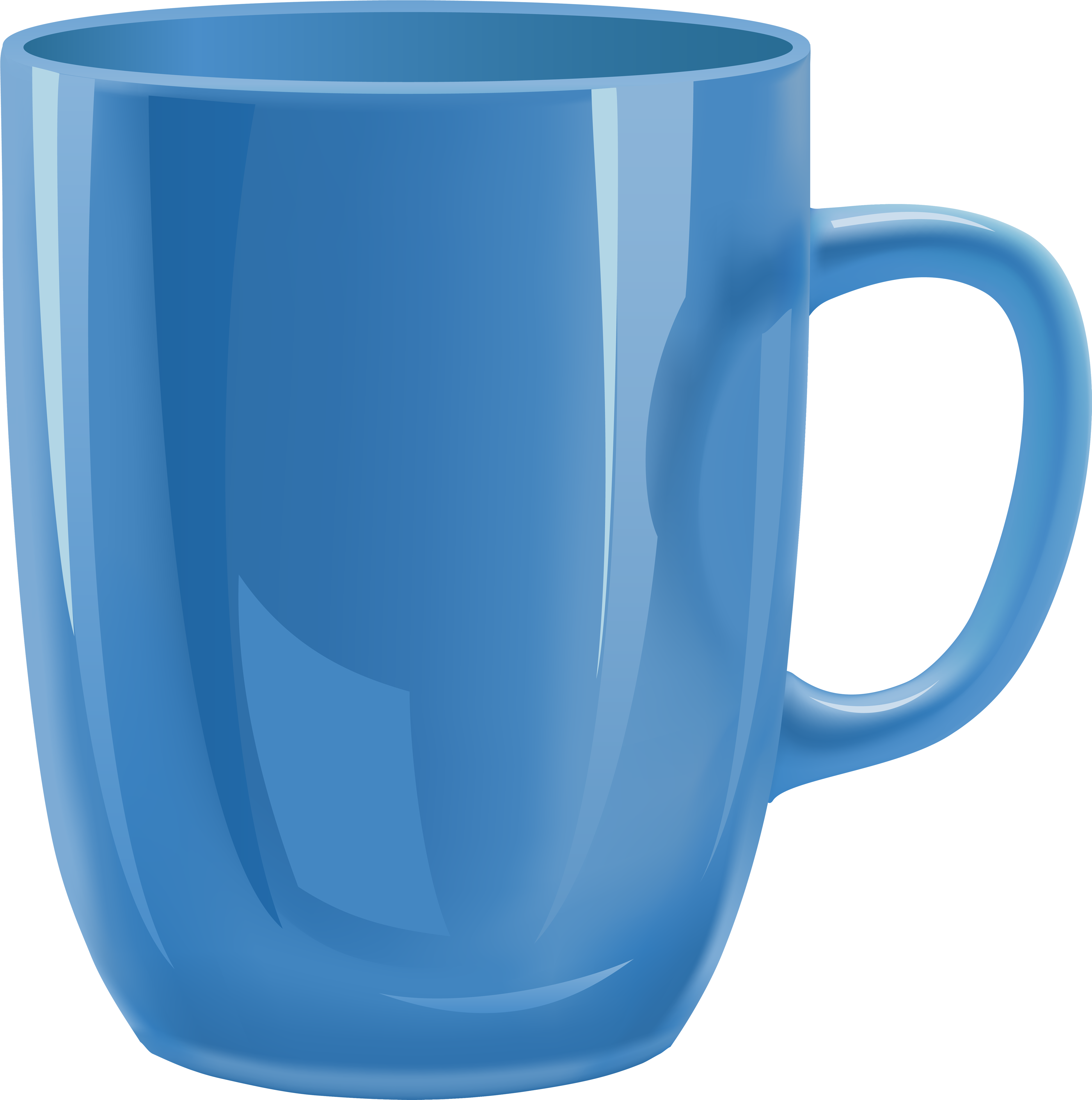 Blue Cup Png Clipart - Cup Clipart Png (5000x5024)
