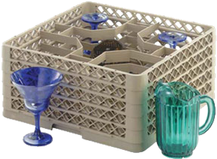 Vollrath Tr13kkkk Traex Low Profile Rack - Vollrath Tr13ccccc - Traex Full Size Low Profile Glass/stem (400x437)