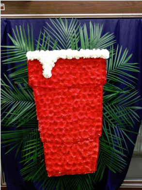 Red Solo Cup - Christmas Stocking (445x390)
