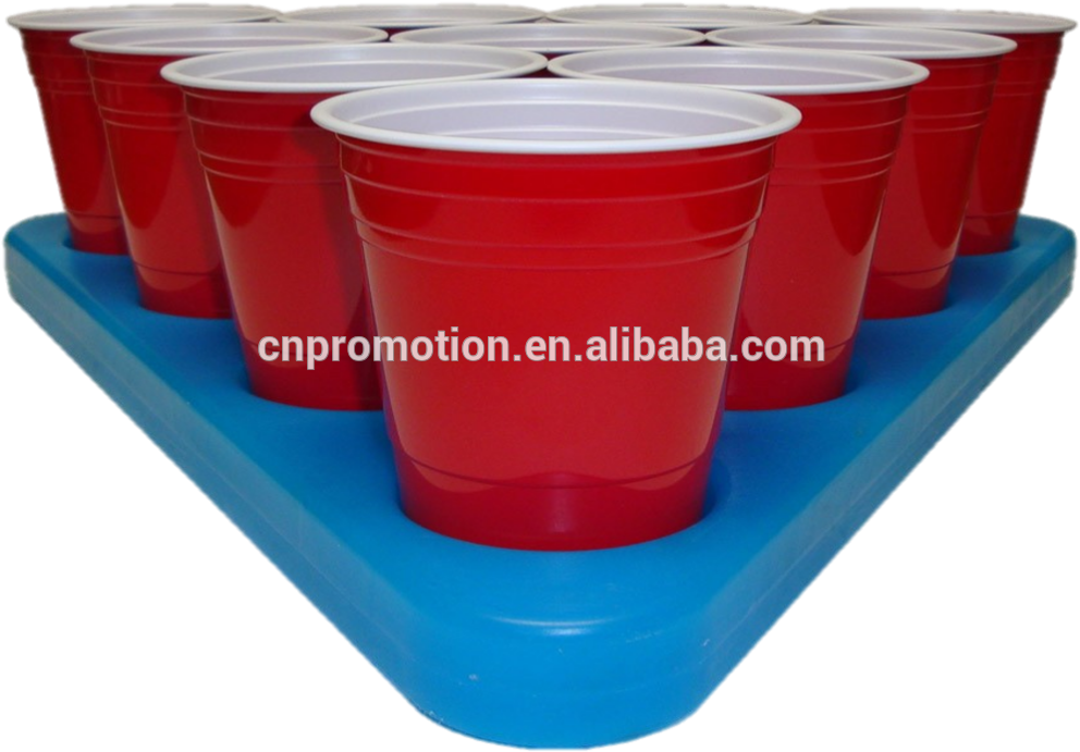 Custom Printed Red Solo Cups, Custom Printed Red Solo - Gopong N-ice Rack Freezable Beer Pong Rack Set, Includes (1000x793)