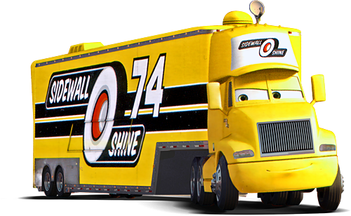 Sidewall Shine Hauler - Cars Bumper Save Hauler (500x308)
