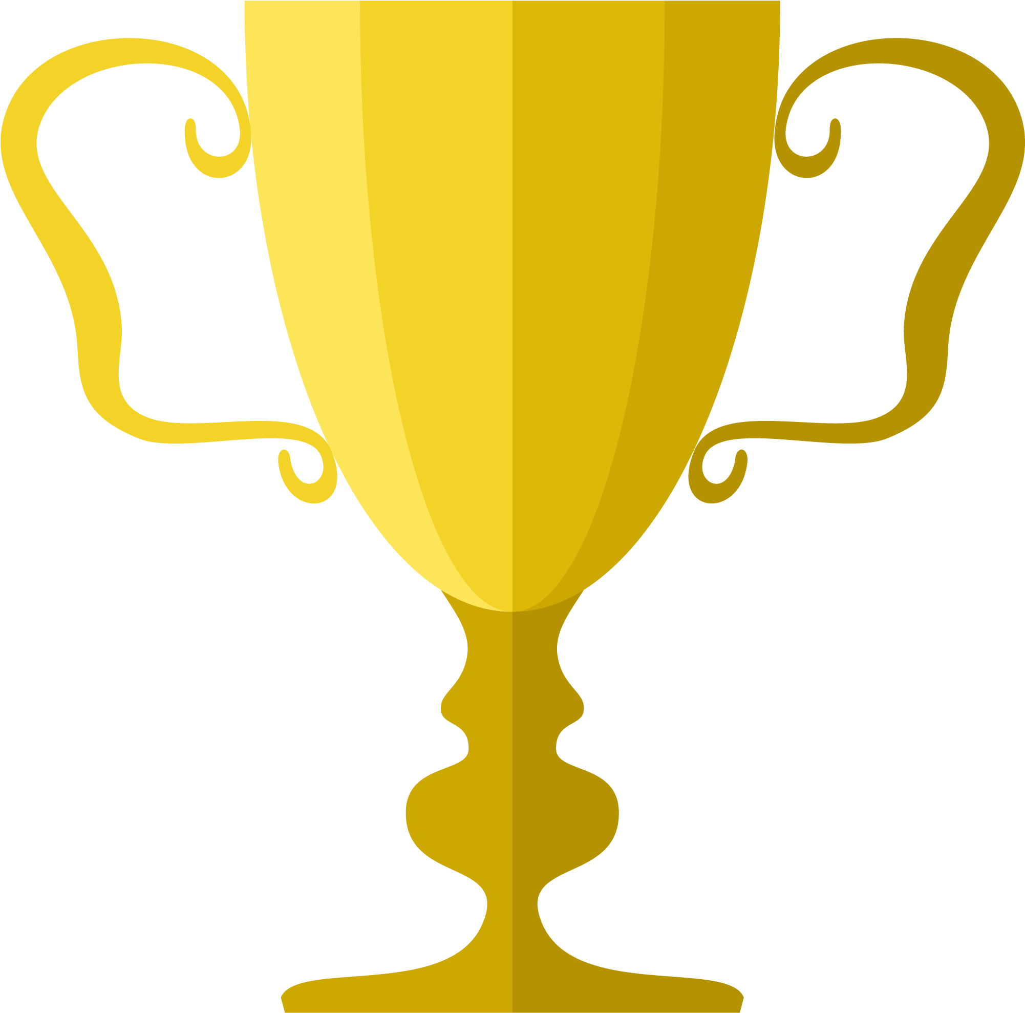 Trophy Motif Cartoon - Cartoon Trophy Png (2480x3509)