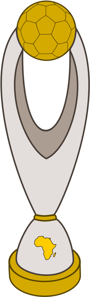 Cartoon Trophy 14, - Pngكأس دوري ابطال افريقيا (500x1000)