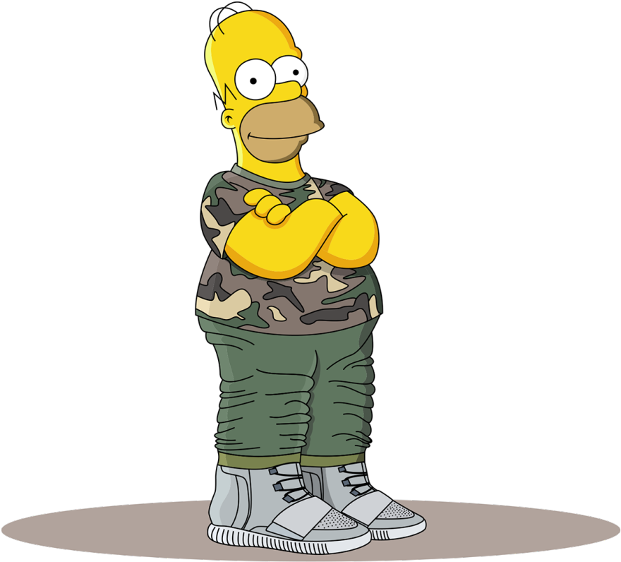 Homer Simpson Bart Simpson Lisa Simpson Marge Simpson - Homer Simpson Adidas (950x844)