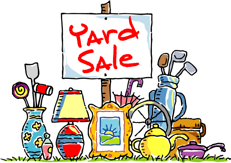 Youth Yard Sale - Yard Sale Clip Art (750x529)