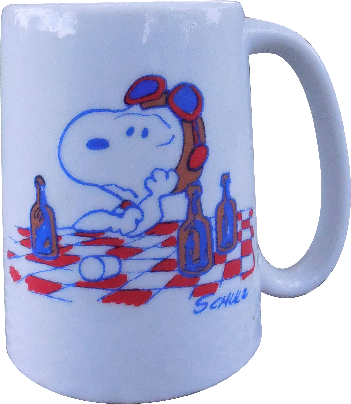 Vintage Snoopy Ceramic Root Beer Mug Or Stein - Vintage Snoopy Ceramic Root Beer Mug Or Stein (1667x1667)