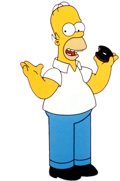 Homer Simpson - Homero Simpson (493x626)