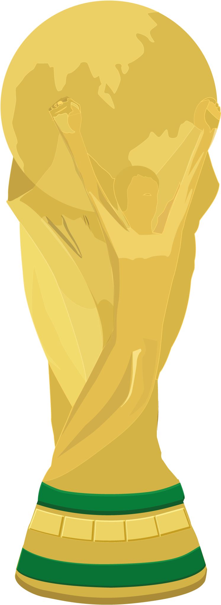 Illustration Of The World Cup, Vector - World Cup Trophy Png (1024x2174)