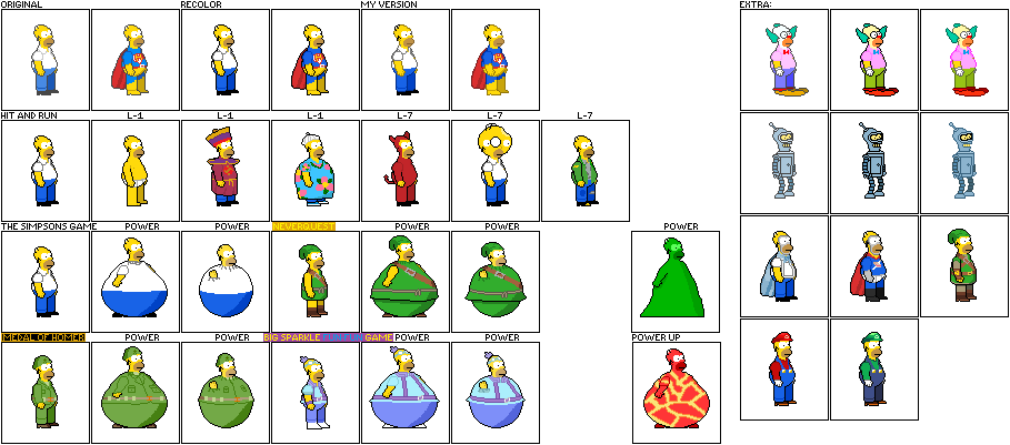 Homer Simpson Games Pixel - Cartoon (909x401)