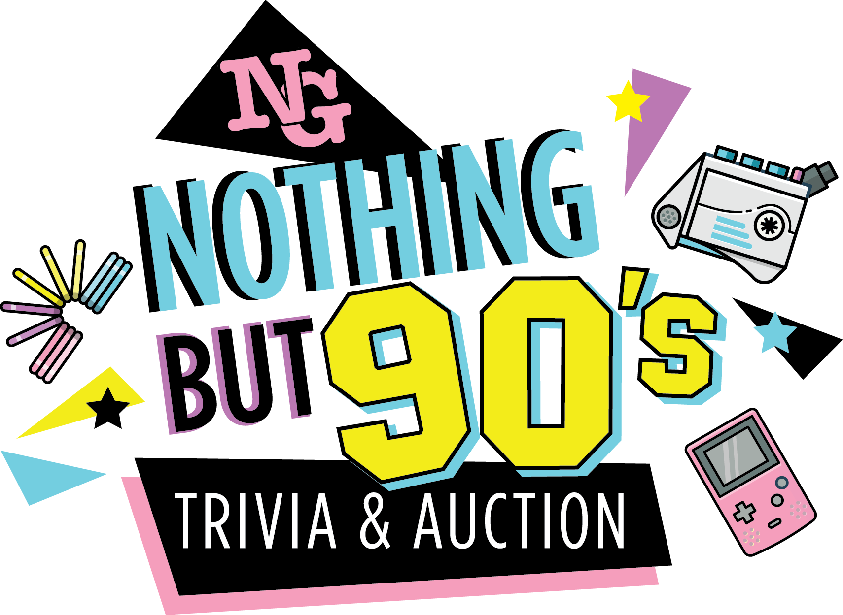 North Glendale Trivia Night & Auction - Graphic Design (1710x1249)