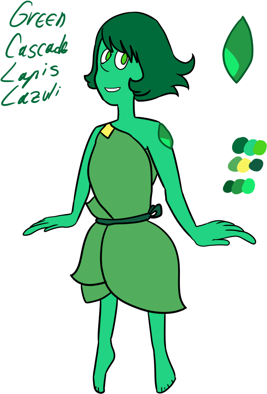 Oc Auction]green Cascade Lapis Lazuli By Vikaschoolrouge - Lapis Lazuli (1024x1425)