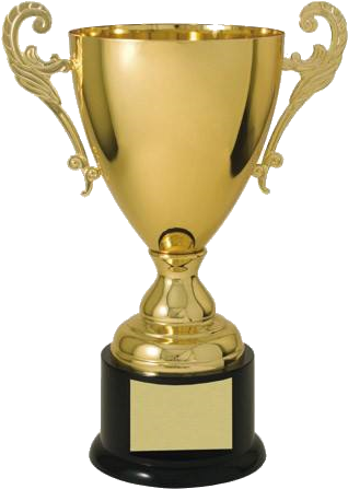Prestigious Kt100 Gold Cup Yamaha - Plastic Trophy Cup (346x461)