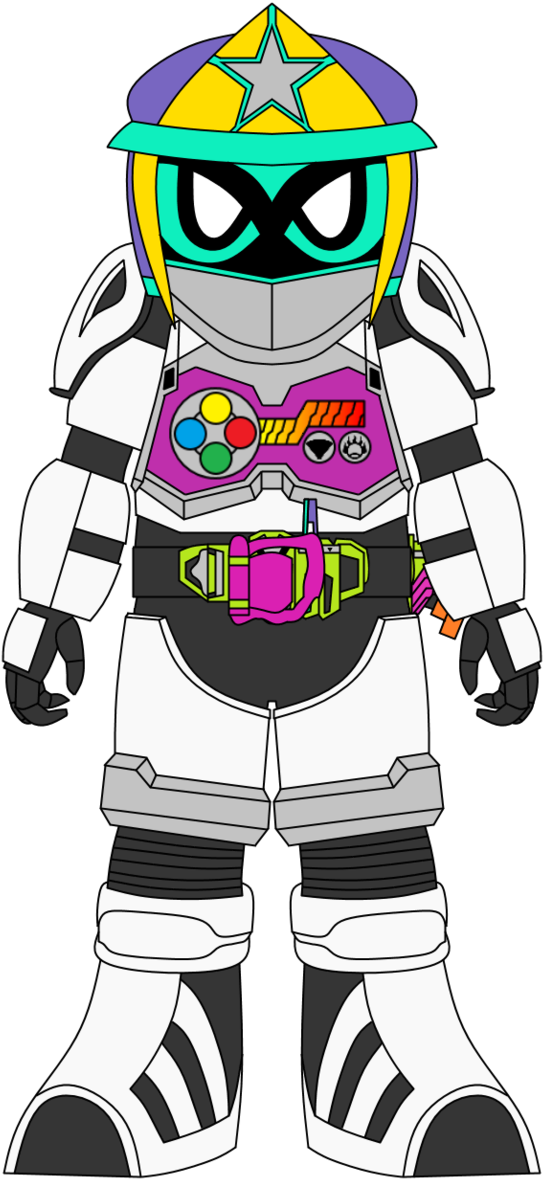 Kamen Rider Shine - Level 50 Gashat Drawing (606x1317)