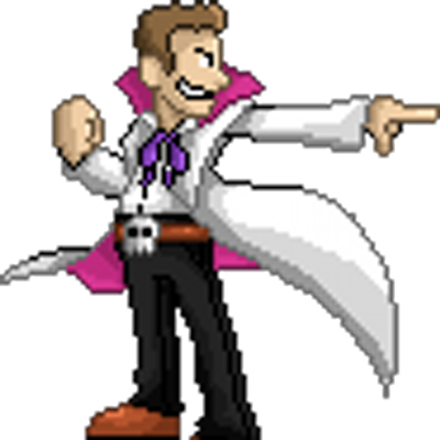 The Mad Gamer Doctor - Cartoon (400x400)