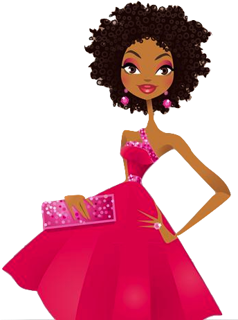 African American Birthday Invitations (351x469)