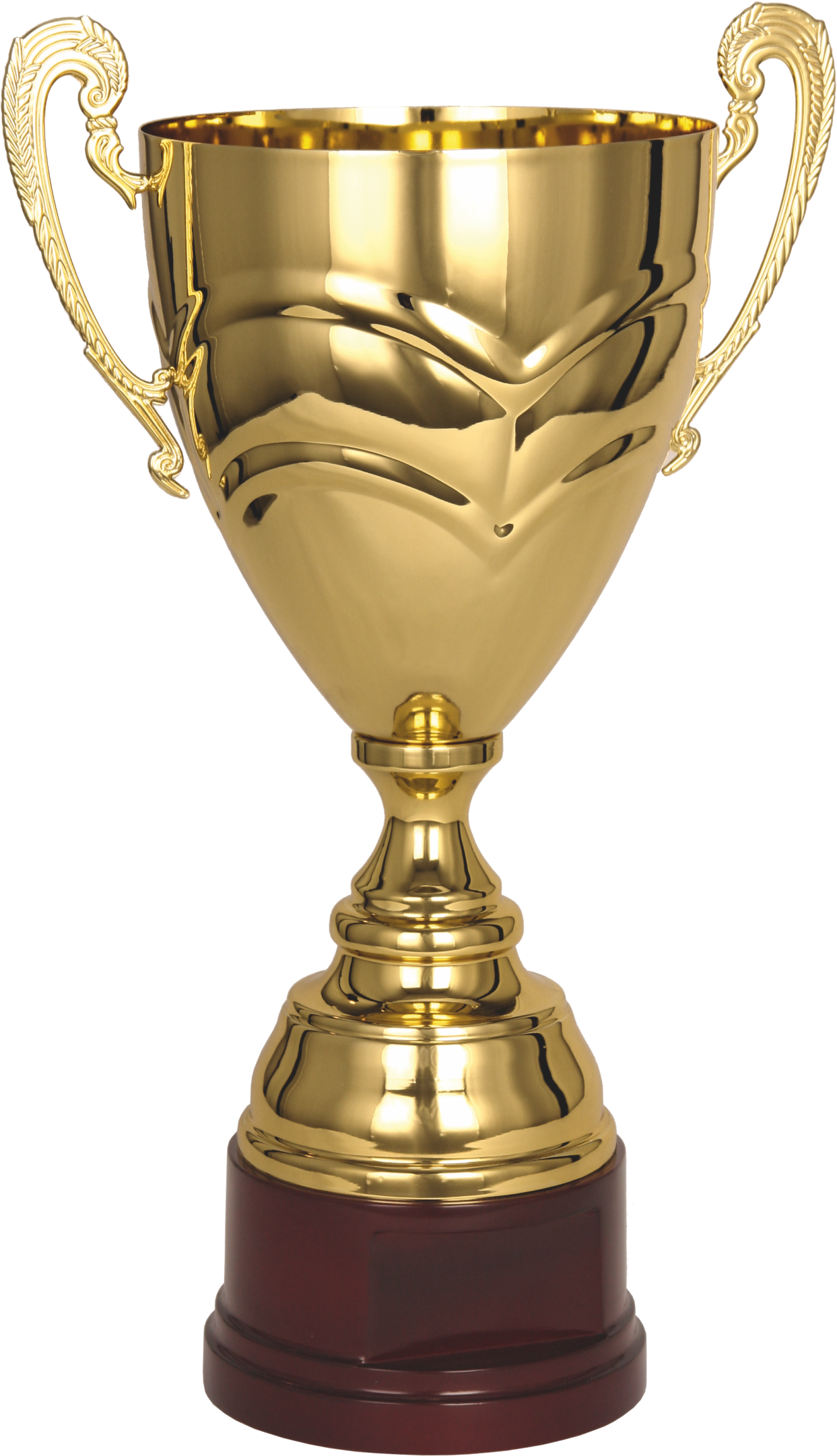 Golden Cup - Trophy Transparent Background (1243x2162)