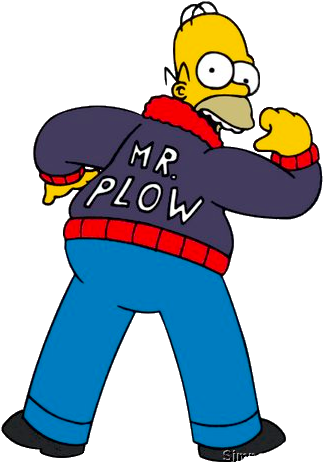 Homer Simpson - Homer Simpson Plow King (329x470)