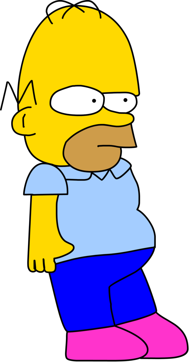 The Simpsons Oc - Cartoon (646x1238)