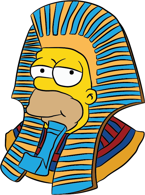 Homer Faraon By Warpath0 - Homer Faraon By Warpath0 (504x676)