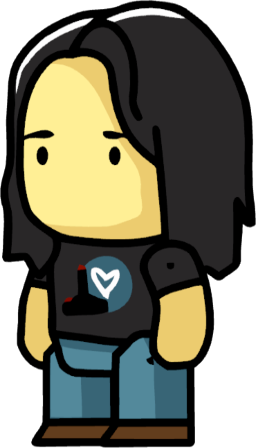Gamer Female - Scribblenauts Gamer (370x646)