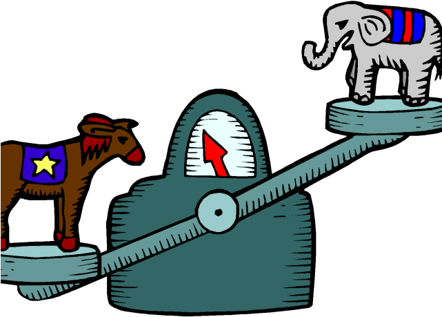 Political Clipart Strong State Government - Party In The Electorate (640x480)