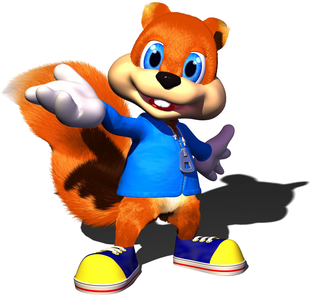 Conker's Bad Fur Day - Conker's Bad Fur Day Transparent (1100x1046)