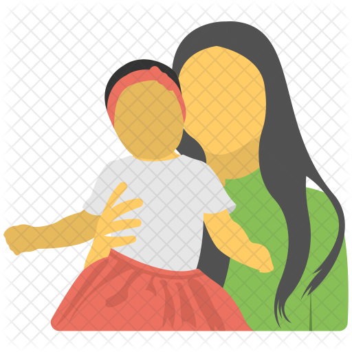 Mother And Daughter Icon - Daugther Icon Png (512x512)