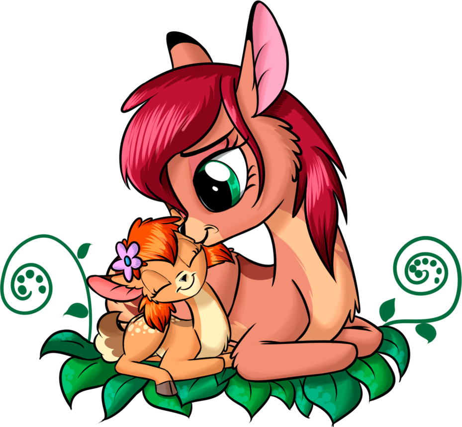 Mother And Daughter By Sirzi - Daughter (929x860)