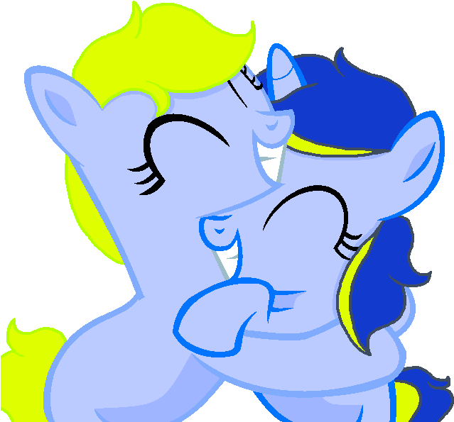 Mother And Daughter Hugs By Summersketch-mlp - Mother And Daughter Hugs By Summersketch-mlp (659x635)