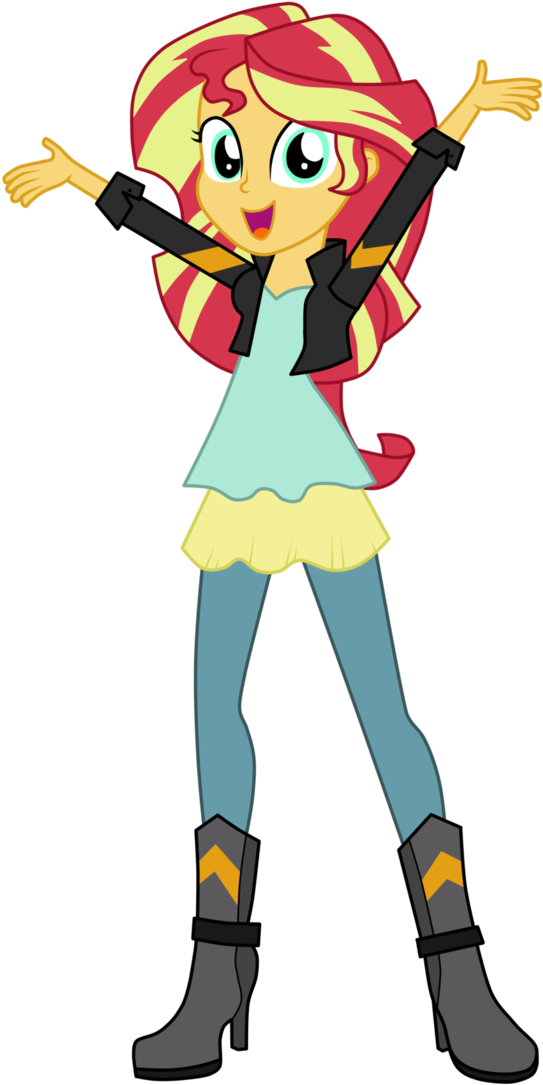 My Little Pony Sunset Shimmer Equestria Girls For Kids - Sunset Shimmer Equestria Girl (659x1211)