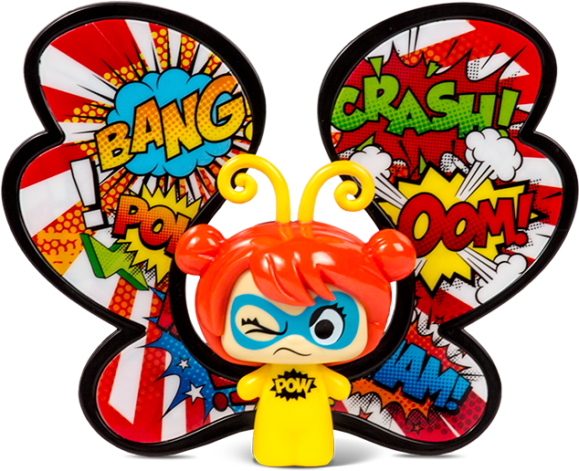 Snap Toys Little Butters Super Hero Front - Lil Butter (650x550)