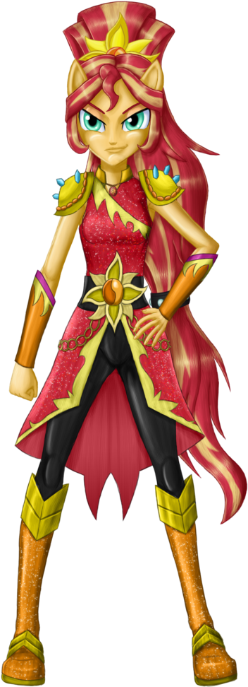 Nixoclash, Clothes, Equestria Girls, Gauntlet, Hand - Sunset Shimmer (408x1024)