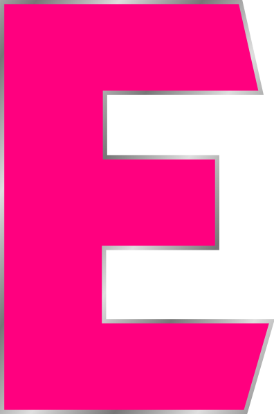 Letter E Clipart - Clipart Of Letter E (396x597)