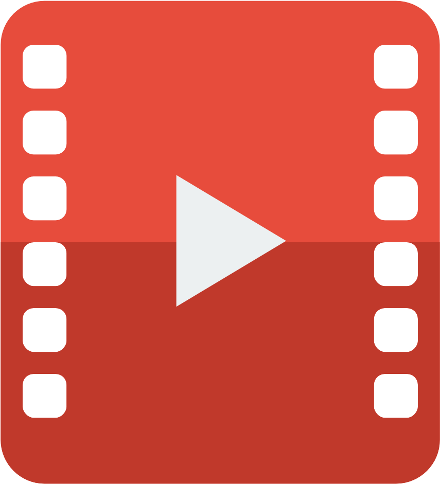 Tangerine Video Icon - Video Icon Png (1024x1024)
