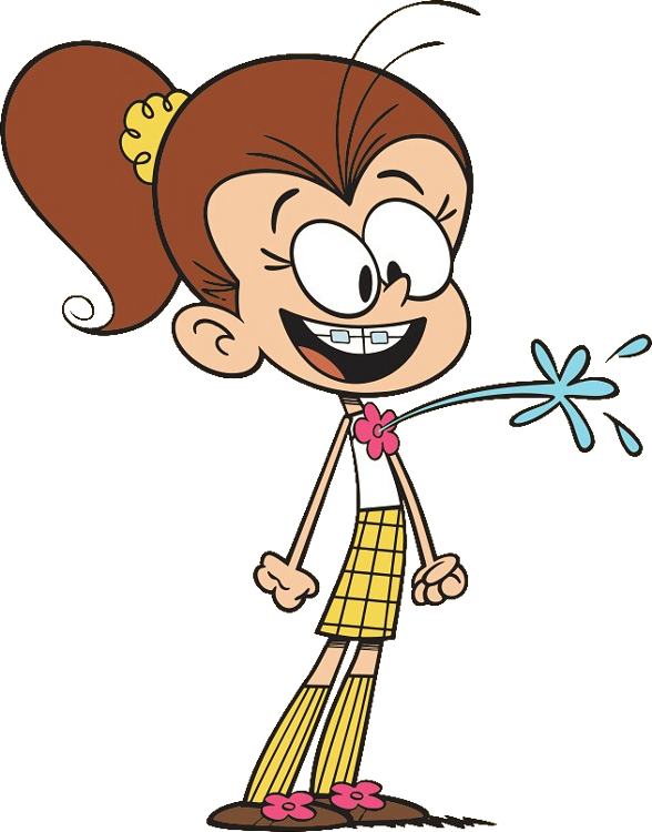 Luan Being Funny - Loud House Luan Loud (588x750)