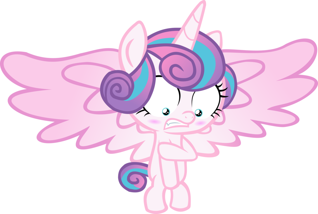 Naked Flurry Heart By Red4567-2 - My Little Pony Flurry Heart Art (1088x734)