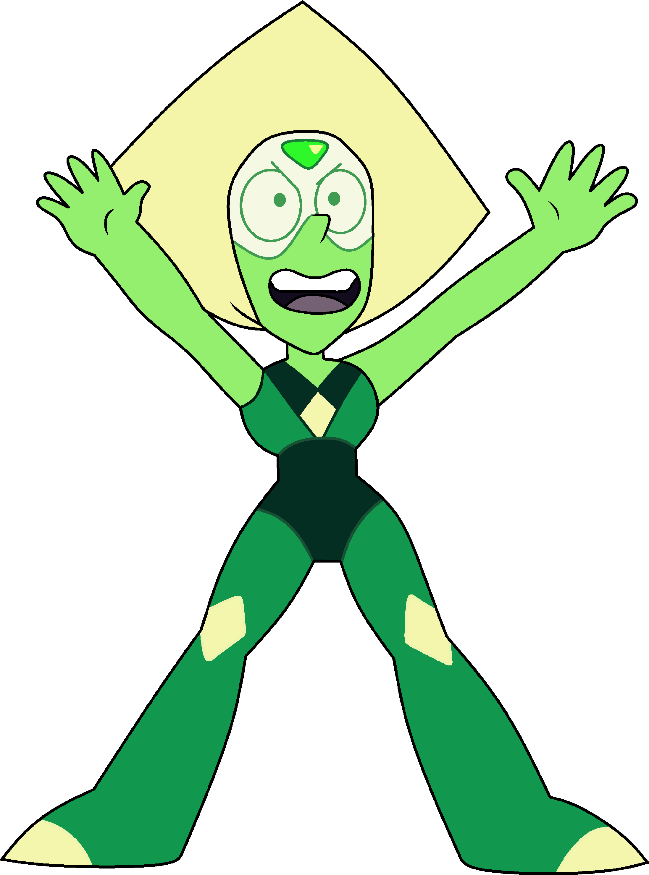 Peridot - Peridot Steven Universe Colors (2276x3059)