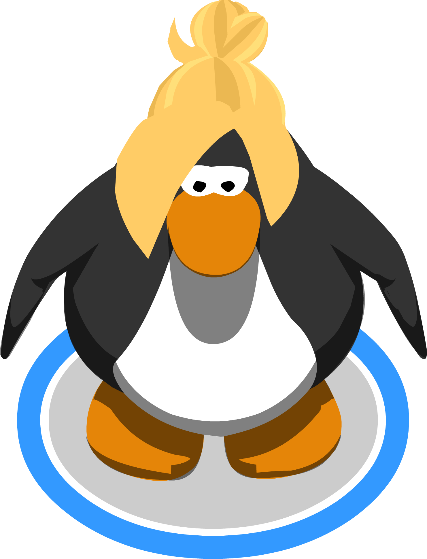 The Twister In-game - Club Penguin With Glasses (1482x1940)