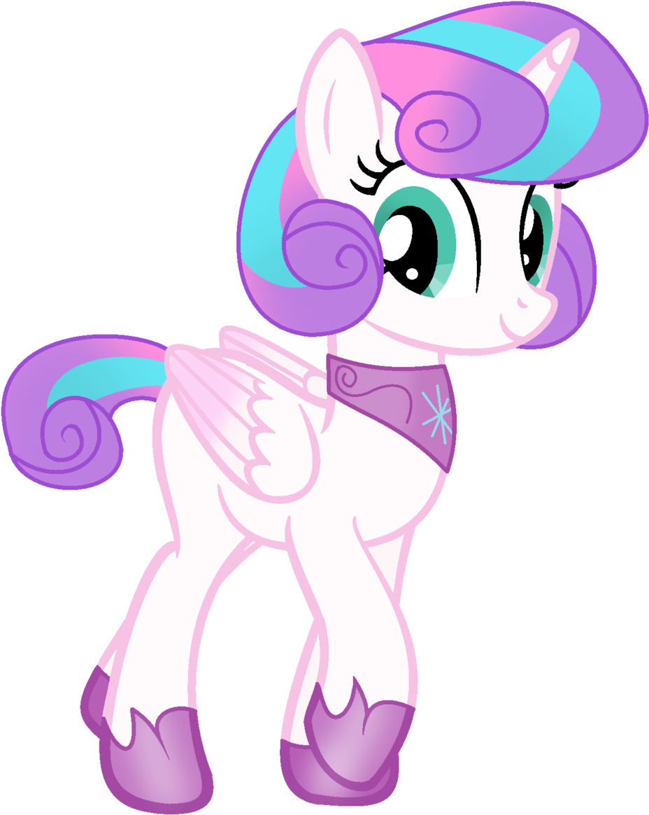 L Mlp Ng L Flurry Heart By Skittz-chan - Cartoon (1024x1225)
