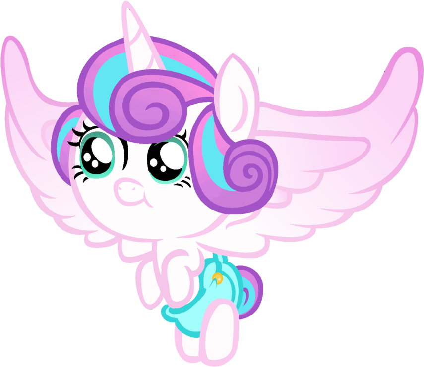 Flurry Heart Vector By Little903 - Mlp Flurry Heart Vector (1024x971)