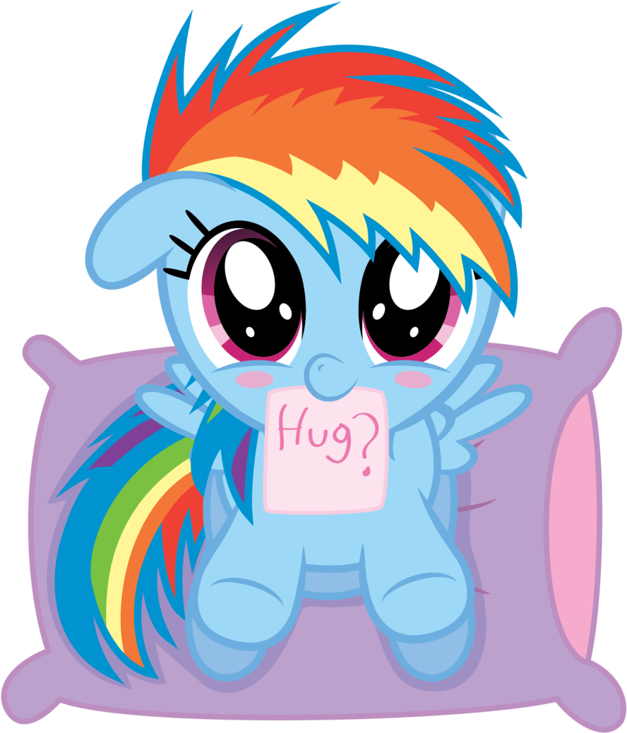 Rainbow Dash Rarity Pinkie Pie Applejack Derpy Hooves - My Little Pony Cute (2000x2377)